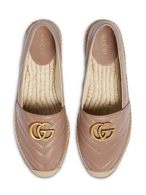 leather espadrilles gucci|gucci espadrilles farfetch.